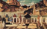 Gentile Bellini Christian Allegory oil on canvas